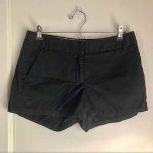 J. Crew Factory Black Chino Shorts